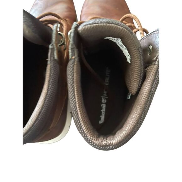 Timberland Mens Brown Leather Hoverlite Graydon Sneaker Boots Size 12 - Picture 5 of 13